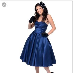 Unique Vintage Charade dress